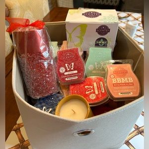 Assorted wax melts/candles/flower scent plug in